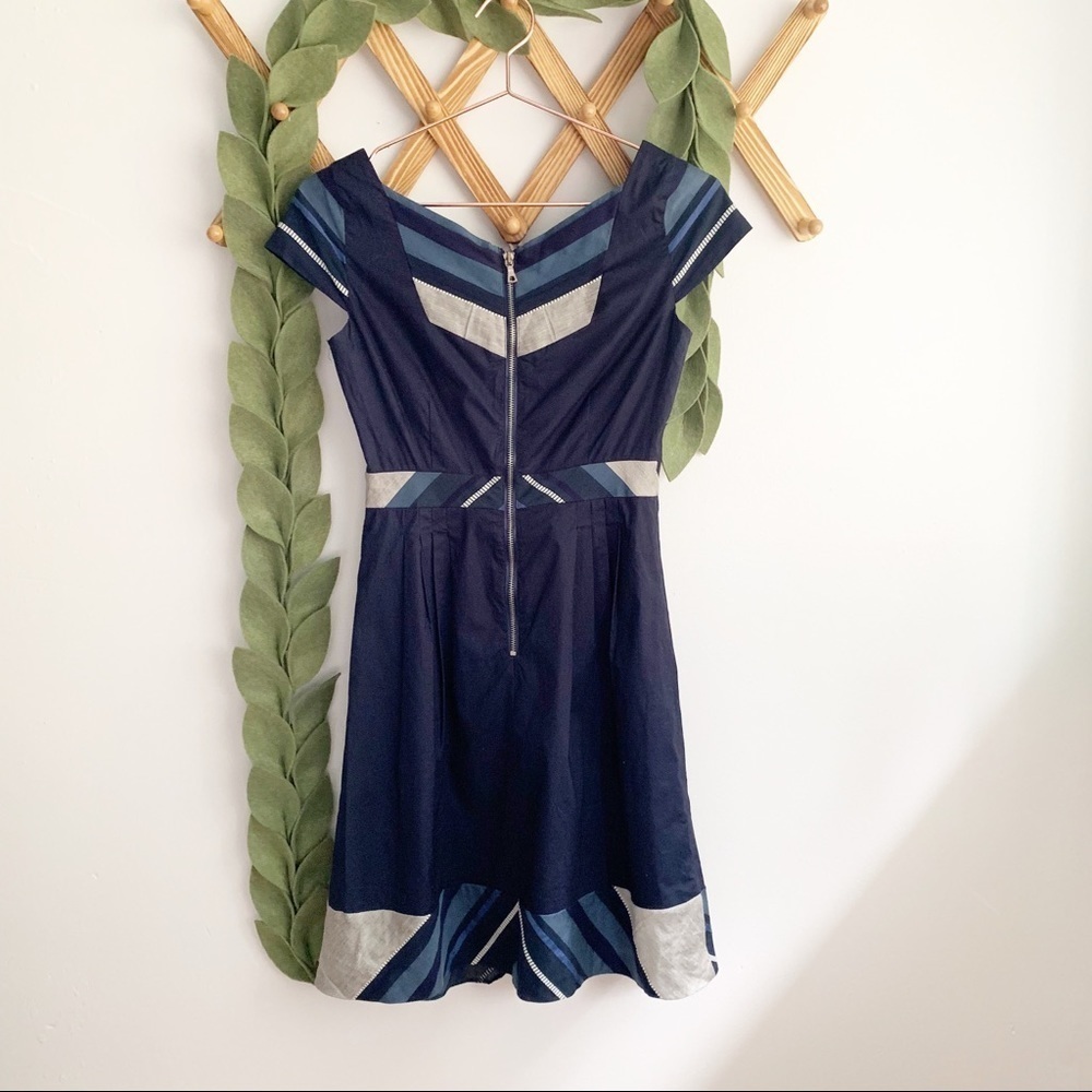 Abaete Navy Blue Dress - Picture 2 of 6